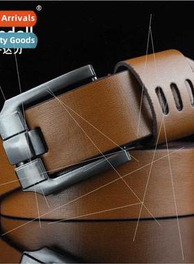 Cowboy Men Belt Antique Pin Buckle Belt wiah Networks