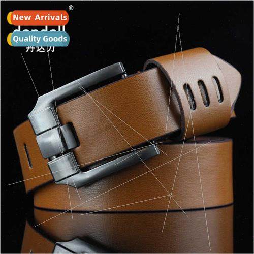 Cowboy Men Belt Antique Pin Buckle Belt wiah Networks