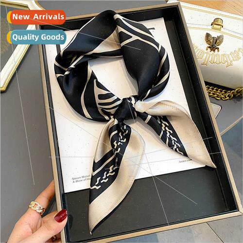 2022 Korean  silk silk printing silk scarf mulberry silk sca