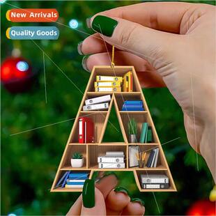 Christmas Christmas Tree Hanging Decorations Alphabet Book H