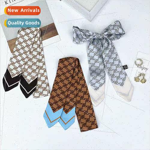 Korean  Dongdaemun Spring Autumn thin double satin small sil