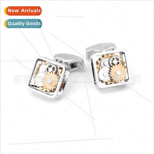 Mechanical Cufflinks Creative Gears Personalized Punk Gears
