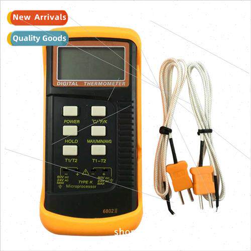 New Software Digal Thermometer Temperature Meter 6802//