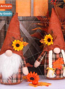 Harvest Festival s Thanksgiving Autumn Colors Doll Sunflower