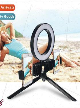 Desktop small stAnchor cell phone live support tripod ring f