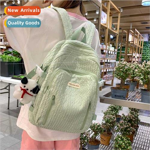Teenage schoolbag junior high value shoulder bag Japan simpl