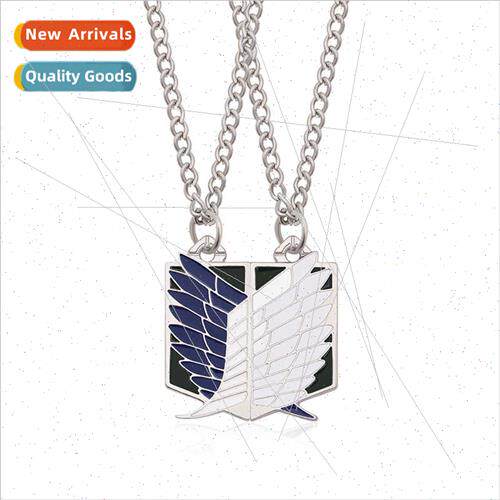New anime Attack on Tan keychain Investigative Corps logo Wi