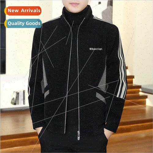 2023 men jackets stand-up casual gold mink coat youth tops f