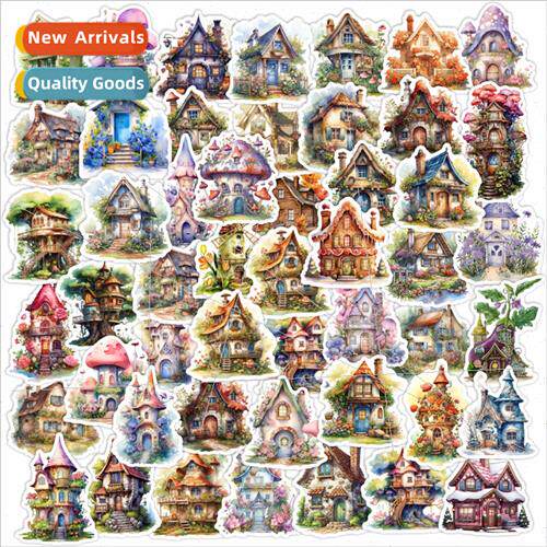 Dream garden hut 50 new ins cute wind stickers water cup ipa