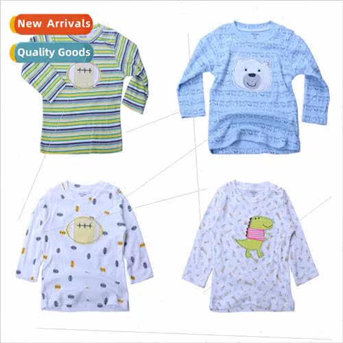 Infant Long Sleeve T-shirt Round Neck T-shirt Men & Women Ba