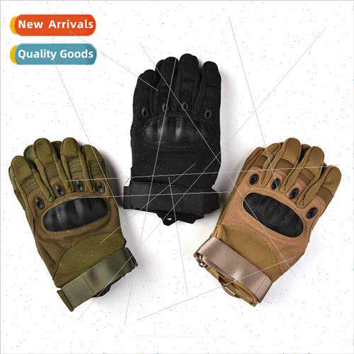 Men Full Finger Sports Touch Screen Non-Slip Tactical Gloves