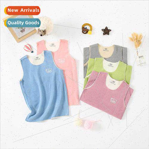 Children patch warm undershirt inside wear fall winter boys