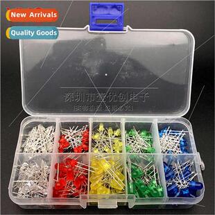 light red beads diode emting LED blue whe yellow Green