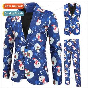 casual pants winter 3PCS vest new fall printing