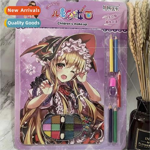 Children painting DIY pigment doodle painting coloring child
