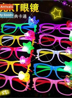 New KT cat glowing glasses Bar holiday Christmas party suppl