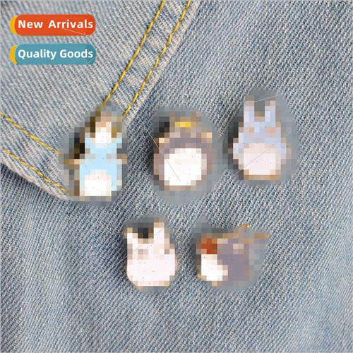 Cute new cartoon animal brooch weird ltle penguin clothing a