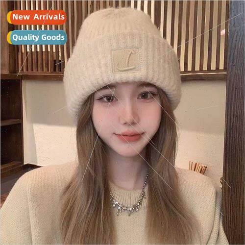 Autumn winter hat female loose padded thickened cold cap war