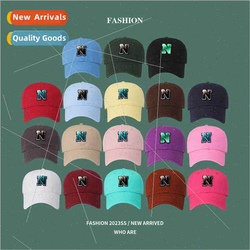 N letter patch fashion baseball cap men women students versa