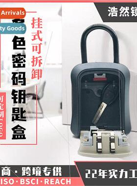 Outdoor Hanging Combination Key Box Built-in Key Hook 4-dig