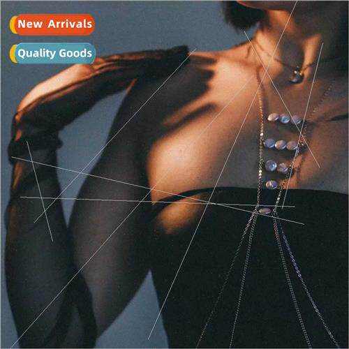 fb3495 Europe body chain sexy crystal gemstone accessories m