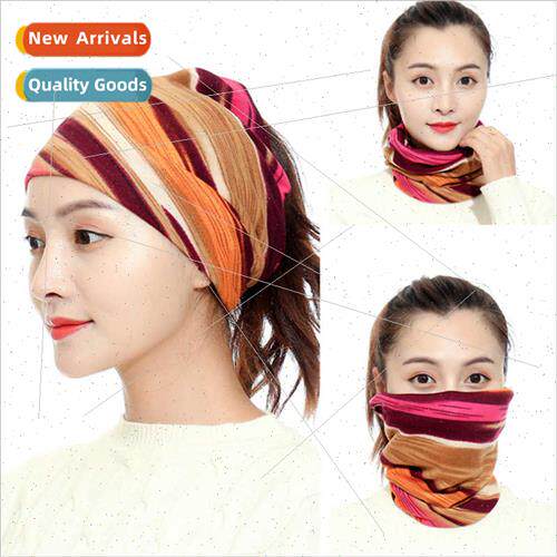 new women scarf over head hat Variety knted twisted cap fall