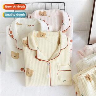 Autumn Winter Long Sleeve Trousers Pijama Su Cute Pajamas