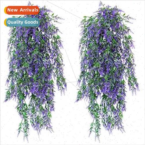 mulation lavender flowers vines hanging wall hanging plastic