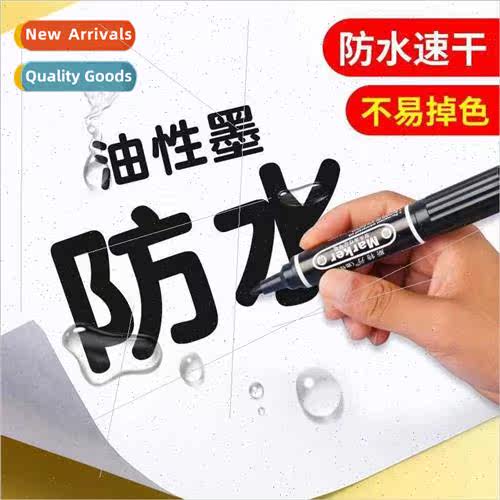 Dual-tip oil-based marker se large capacy durable waterproth