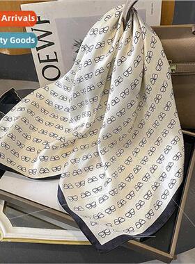 Mulberry silk silk scarf female spring fall new fashion deco