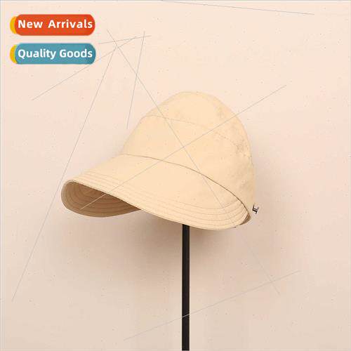 Hat female summer sun hat hollow top duck tongue cap can han