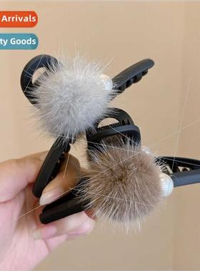 Korean wind Autumn winter mink hair ball large 13 centimeter