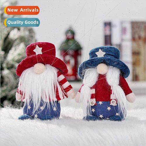 New Cute Christmas Faceless Doll Window Party Props Hooded D