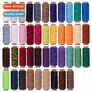 Flat Waxed Thread HSewing Upper 50m Sewing Leather