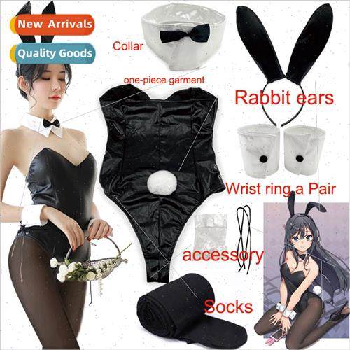 Sakurajima Mai Cosplay Costume  Girls Halloween Women Bla