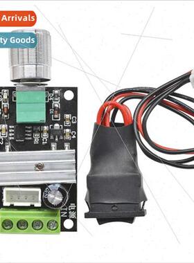 3A PWM DC Motor Speed Controller 6V 12V 24V Speed Swch Forwa