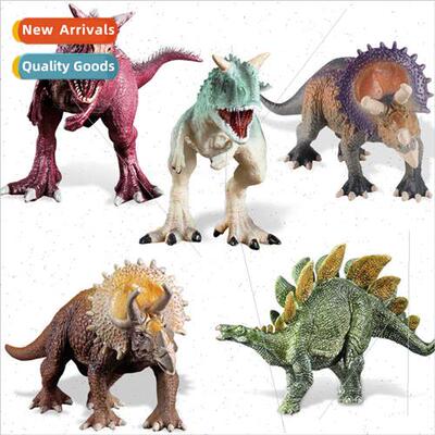 Dinosaur Model Triceratops Carnivorous Bullosaurus Blue Steg