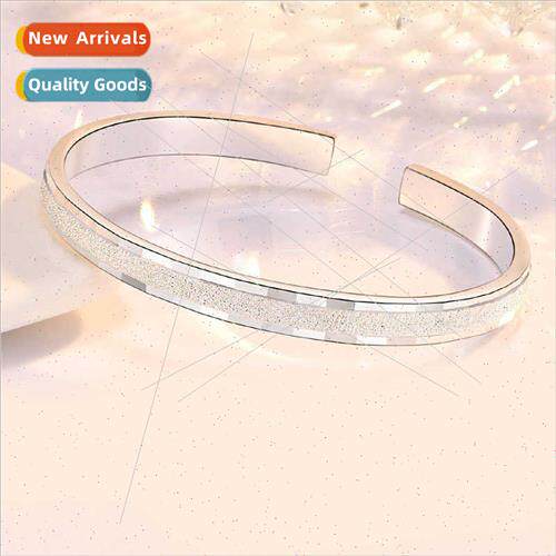 Frosted full star bracelet women whe copper silver-plated so