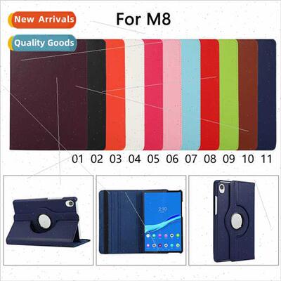 适用Lenovo TAB M8 Tablet Leather Case TB-8505F/8705F/N/M Rot