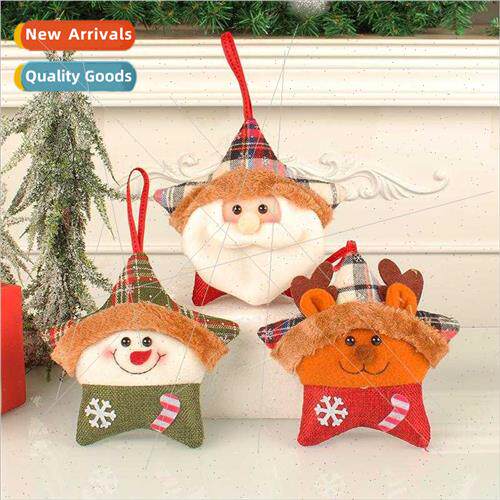Christmas old man elk Christmas e decorations creative plush