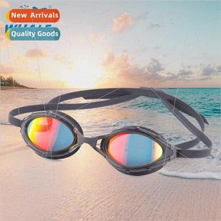 Adult Polarized Lenses Anti-fog Electroplated Swimming Goggl