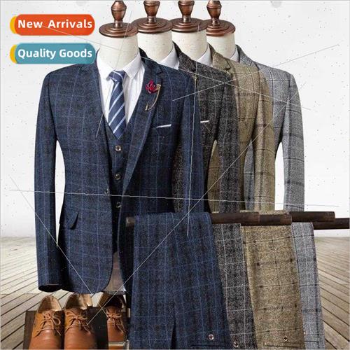2022 fall winter  men Brish nd su su threePCS Korean  fashio