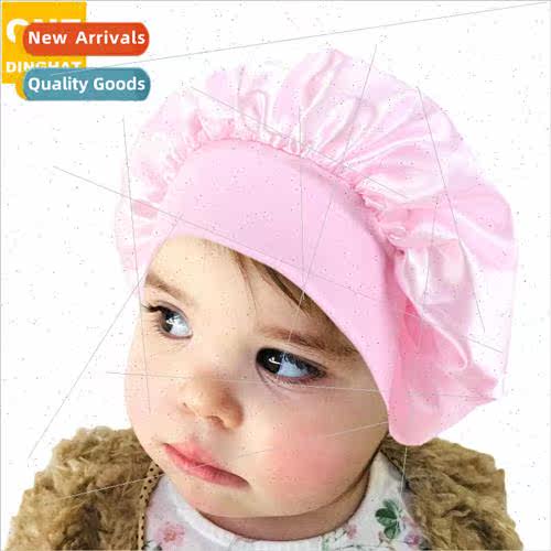 2020 new children wide-brimmed elastic hairbround hat sleepi