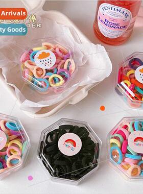 Candy Color Hair Rope Adult Rubber BFemale Tie Hair Circle H