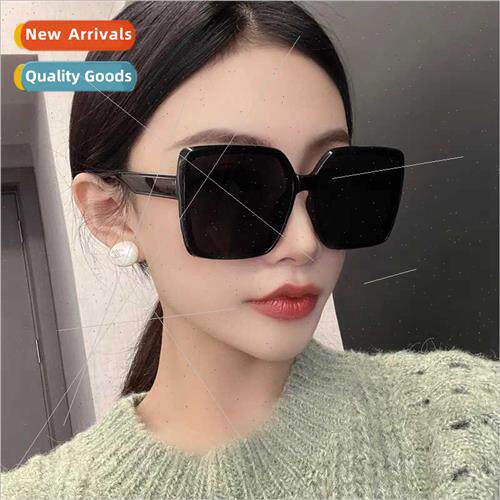 2024 new Korean large Square Frame female vegan show face sm