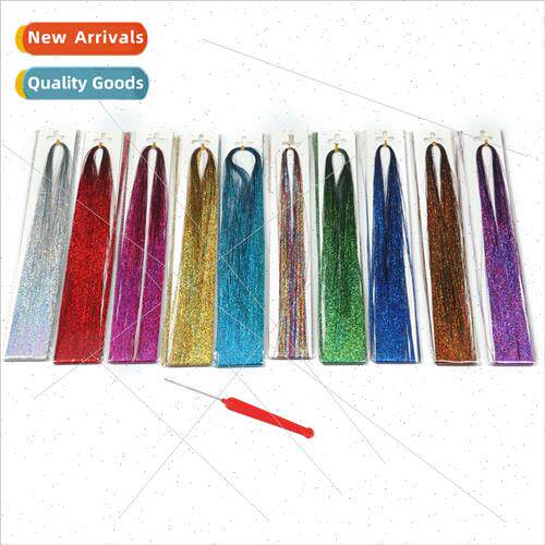 Dazzling colorful -marking hair extensions colorful shiny bl