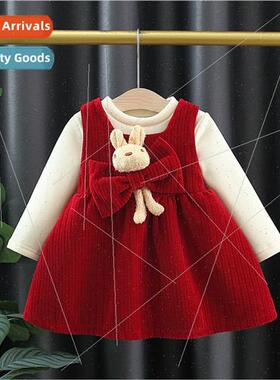 2778 girls dress winter dress 适用eign- childrens princess d