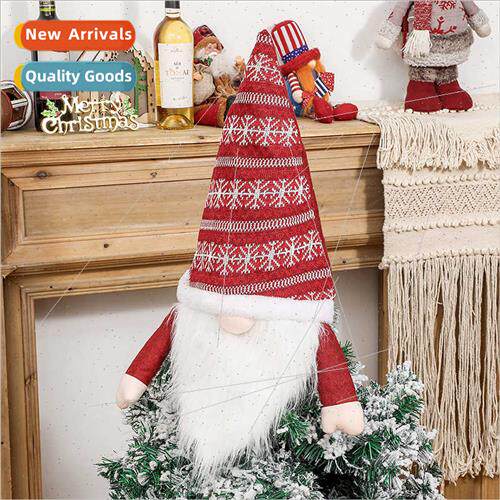Christmas decoration supplies creative faceless doll Christm