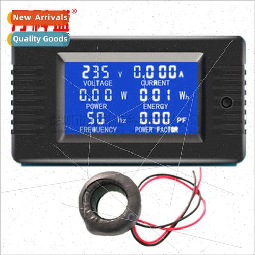 AC digal display multifunction power monor voltage current p