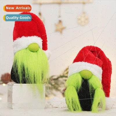 New Arrivals Christmas Home Decor Green Bearded Faceless For